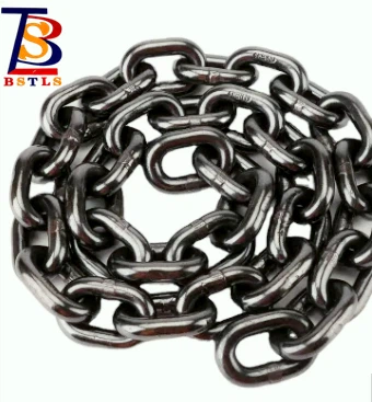 G100 Lifting Chain Link Iron Black Chain Alloy Load Chain