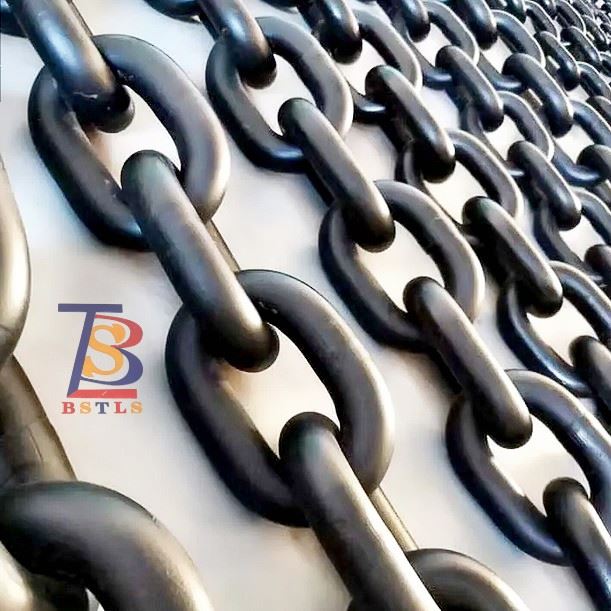 G80 Alloy Steel Welded Heavy Iron Load Lifting Chain