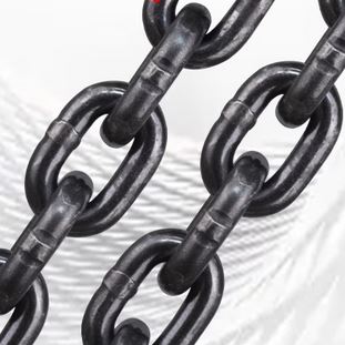 G80 Manganese Steel Chain Production Length Size Can Be Customized Lifting Chain